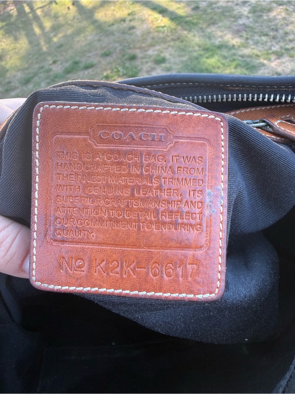 Coach Ergo Signature Mini Hobo - Picture 7 of 7